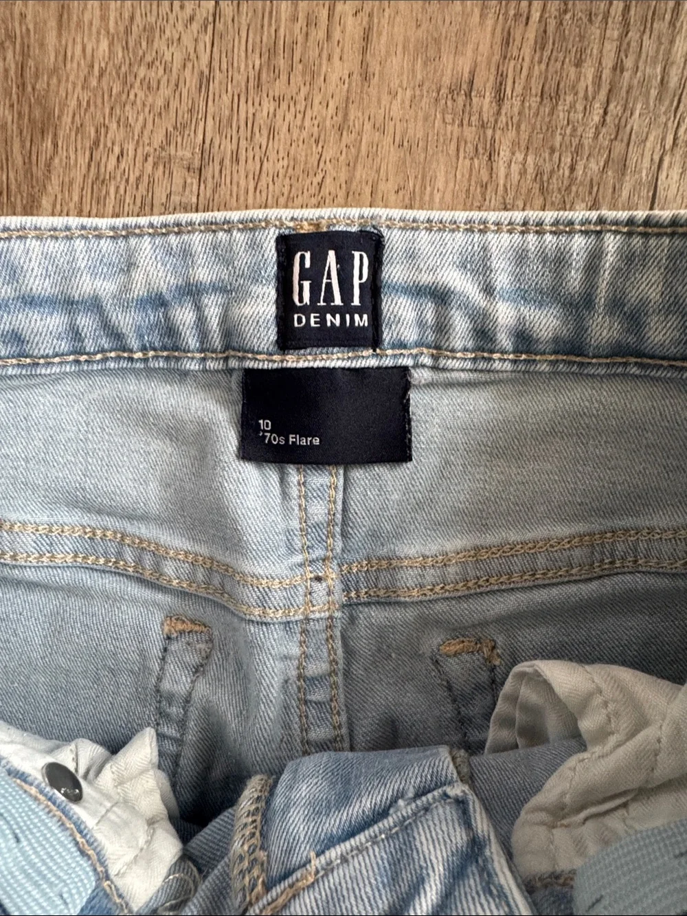 GAP Light Blue Flared Jeans